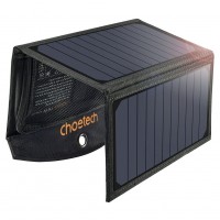  Solar travel lādētājs Choetech SC001 19W 2.4A 